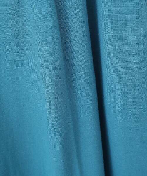 YECCA VECCA(イェッカヴェッカ)の「ベルテッドリネン混ワイドパンツ(その他パンツ・レディース・ライトベージュ/ブルーグリーン/ネイビー・FREE)」の5枚目の写真