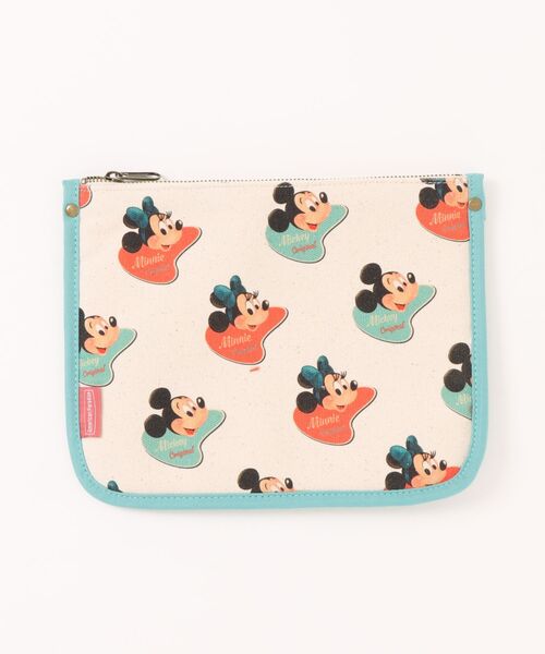 Disney 】 American Paradise フラットポーチ ミッキー＆ミニー