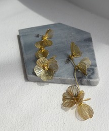 Dorry Doll | すかしメタルフラワーロングピアス(ピアス（両耳用）)