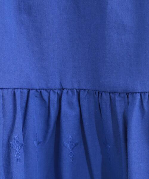 SHOO・LA・RUE(シューラルー)の「スカラップレースが華やか コットンティアードスカート(スカート・レディース・ホワイト/ブルー系その他/ブラック・00)」の20枚目の写真