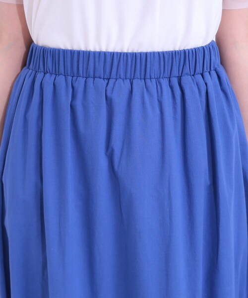 SHOO・LA・RUE(シューラルー)の「スカラップレースが華やか コットンティアードスカート(スカート・レディース・ホワイト/ブルー系その他/ブラック・00)」の16枚目の写真