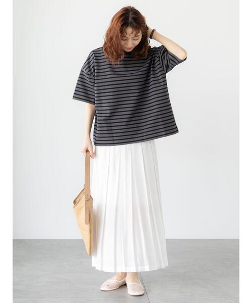 Lugnoncure(ルノンキュール)の「シアータックプリーツスカート《2025summer catalog item》(スカート・レディース・ブラウン/オフホワイト/グレー・F)」の22枚目の写真