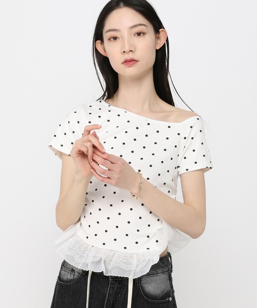 3.3 Field Trip （3.3フィールドトリップ）の「3.3 Field Trip／裾レースアソートTシャツ（Tシャツ/カットソー・レディース・その他4/その他2/その他1/その他3・FREE）」の13枚目の写真