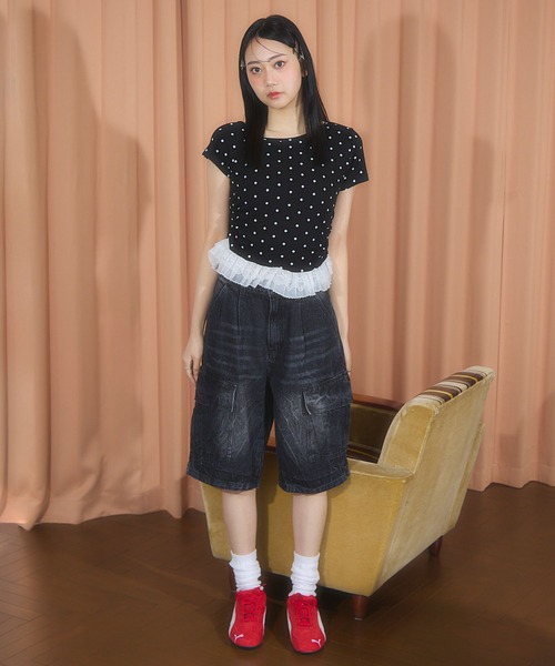 3.3 Field Trip （3.3フィールドトリップ）の「3.3 Field Trip／裾レースアソートTシャツ（Tシャツ/カットソー・レディース・その他4/その他2/その他1/その他3・FREE）」の10枚目の写真