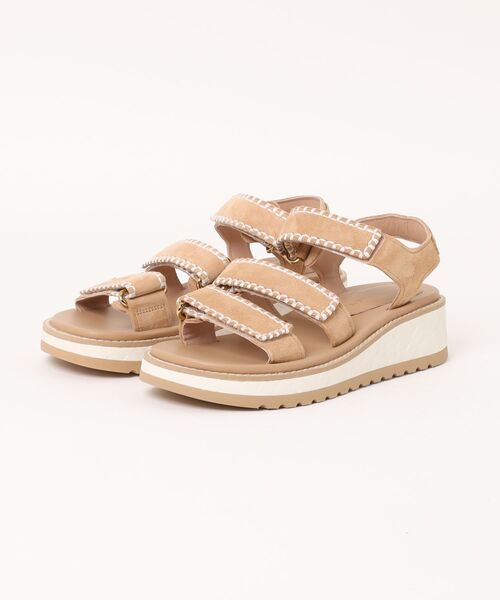 COLE HAAN(コールハーン)の「グランドプロ デイリン ウェッジ トリプル ストラップ サンダル womens(サンダル・レディース・ブラウン・6/6.5/7/7.5/5.5/8.5/8/5)」の3枚目の写真