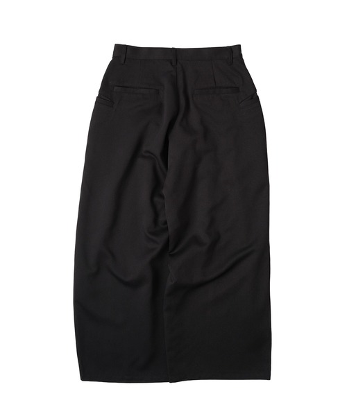 新色追加】ASSORT CROSS TUCK BAGGY PANTS / アソートクロス