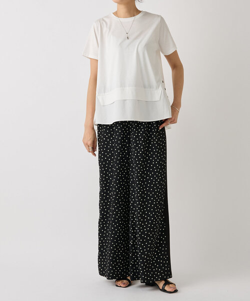 BEARDSLEY(ビアズリー)の「ドットパンツ(その他パンツ・レディース・ブラック・1/0)」の5枚目の写真