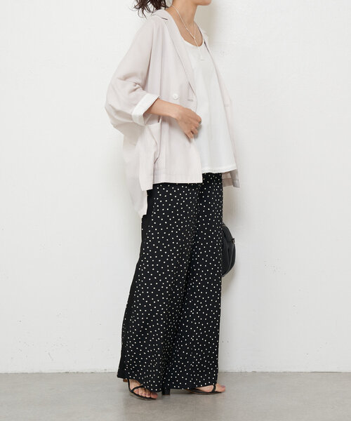 BEARDSLEY(ビアズリー)の「ドットパンツ(その他パンツ・レディース・ブラック・1/0)」の21枚目の写真