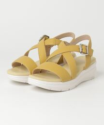 R.（REGAL FOOT COMMUNITY）（アールドット）の「アールドット S13C 厚底ウエッジサンダル（サンダル）」