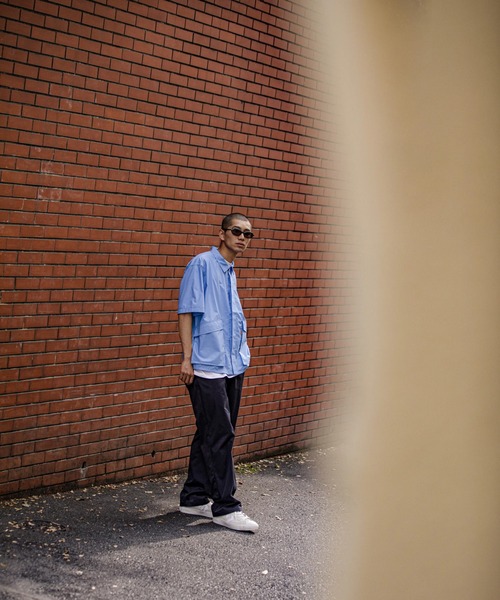 UNION（UNION TOKYO）（ユニオン）の「UNION LANGFORD SHIRTS ユニオン シャツ 日本限定（シャツ/ブラウス・メンズ・サックスブルー/ネイビー・MEDIUM/LARGE/X-LARGE/SMALL）」の20枚目の写真