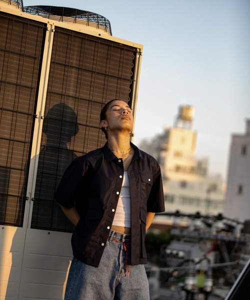 UNION（UNION TOKYO）（ユニオン）の「UNION LANGFORD SHIRTS ユニオン シャツ 日本限定（シャツ/ブラウス・メンズ・サックスブルー/ネイビー・MEDIUM/LARGE/X-LARGE/SMALL）」の22枚目の写真