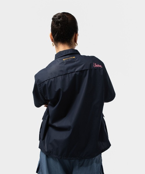 UNION（UNION TOKYO）（ユニオン）の「UNION LANGFORD SHIRTS ユニオン シャツ 日本限定（シャツ/ブラウス・メンズ・サックスブルー/ネイビー・MEDIUM/LARGE/X-LARGE/SMALL）」の7枚目の写真