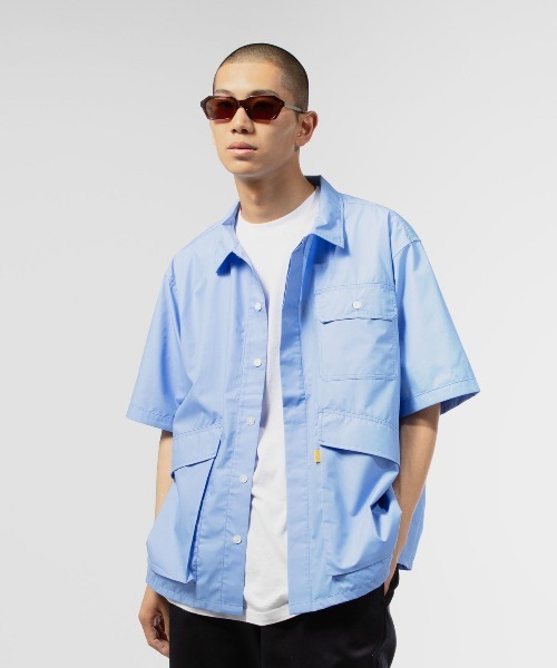 UNION（UNION TOKYO）（ユニオン）の「UNION LANGFORD SHIRTS ユニオン シャツ 日本限定（シャツ/ブラウス・メンズ・サックスブルー/ネイビー・MEDIUM/LARGE/X-LARGE/SMALL）」の15枚目の写真
