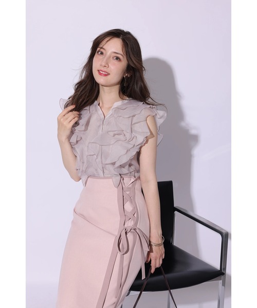 Apuweiser-riche（アプワイザーリッシェ）の「配色レースアップ