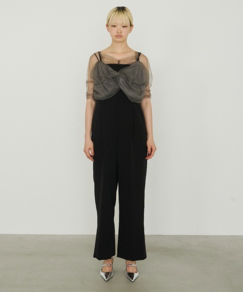 ANDRESDツイステッドビスチェレイヤードトップス twisted bustier layered tops / ツイステッドビスチェ