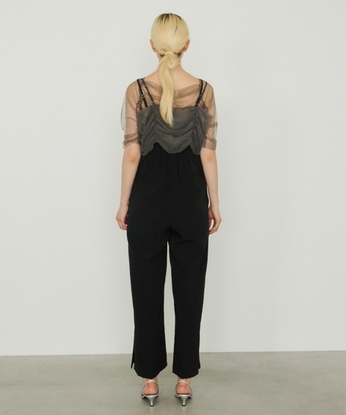 ANDRESDツイステッドビスチェレイヤードトップス twisted bustier layered tops / ツイステッドビスチェ