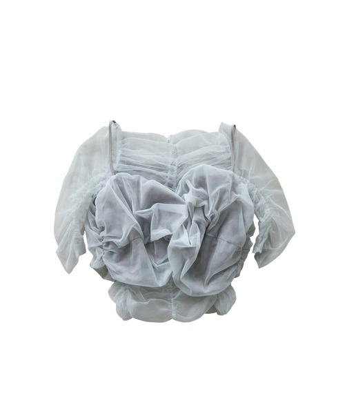 ANDRESDツイステッドビスチェレイヤードトップス twisted bustier layered tops / ツイステッドビスチェ