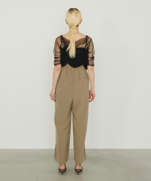 ANDRESDツイステッドビスチェレイヤードトップス twisted bustier layered tops / ツイステッドビスチェ