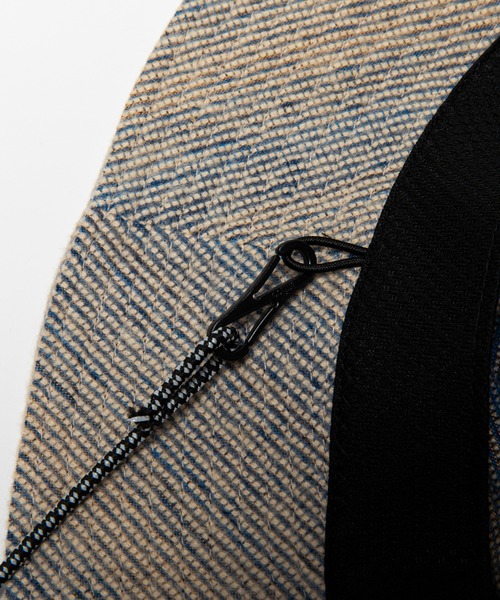 meanswhile（ミーンズワイル）の「Hombre Sashiko Stitch Adjustable Hat（ハット・メンズ・ベージュ系・FREE）」の6枚目の写真