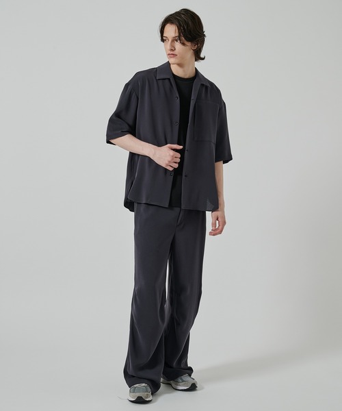 STUDIOUS（ステュディオス）の「【STUDIOUS】ESSENTIAL RELAX PANTS（その他パンツ・メンズ・ダークグレー/ブラック・1/2）」の4枚目の写真