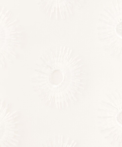 フラワーエンブロイダリー フレアスカート