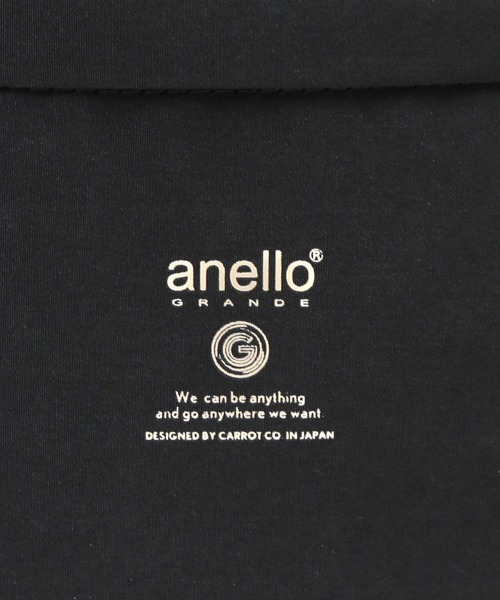anello GRANDE(アネログランデ)の「anelloGRANDE アネログランデ モイストボディバッグ GTM0314(ボディバッグ/ウエストポーチ・レディース・ネイビー/オリーブ/ターコイズブルー/ブラック/グレイッシュベージュ/アイボリー/ブルーグレー・FREE)」の17枚目の写真