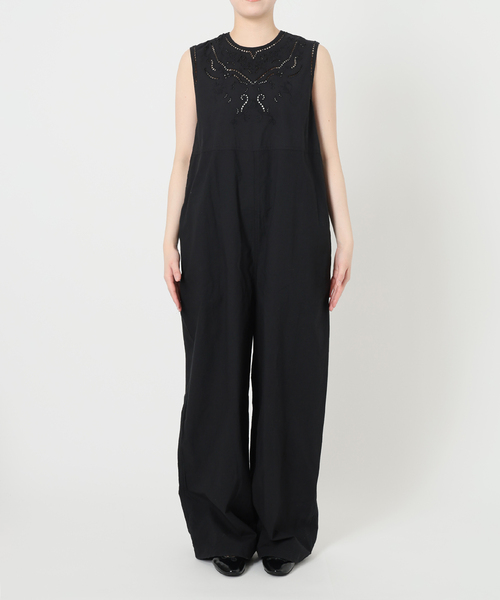 追加》IENA LA BOUCLE カットワークレースオールインワン2