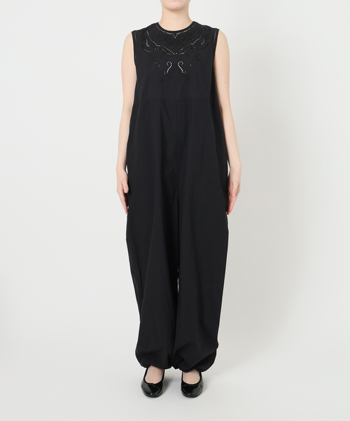 追加》IENA LA BOUCLE カットワークレースオールインワン2