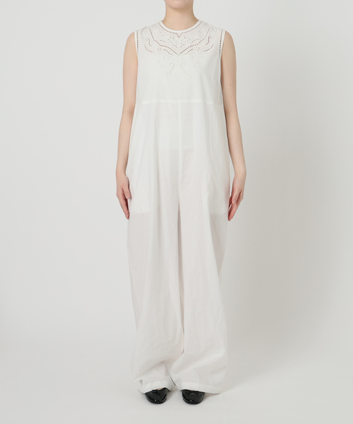 追加》IENA LA BOUCLE カットワークレースオールインワン2