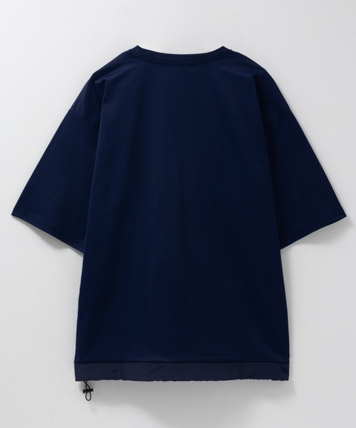 GERRY（ジェリー）の「【GERRY/ジェリー】ドローコードポケットＴシャツ UVカット ステッカー付き！（Tシャツ/カットソー・メンズ・ホワイト/ネイビー/ブラック/カーキ・M/L/XL）」の12枚目の写真