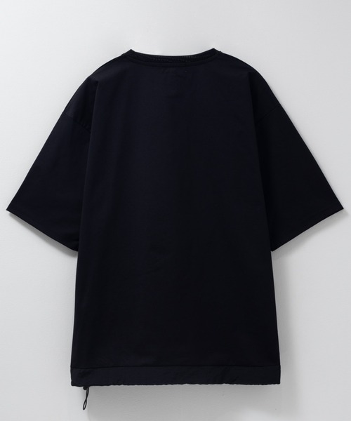 GERRY（ジェリー）の「【GERRY/ジェリー】ドローコードポケットＴシャツ UVカット ステッカー付き！（Tシャツ/カットソー・メンズ・ホワイト/ネイビー/ブラック/カーキ・M/L/XL）」の8枚目の写真
