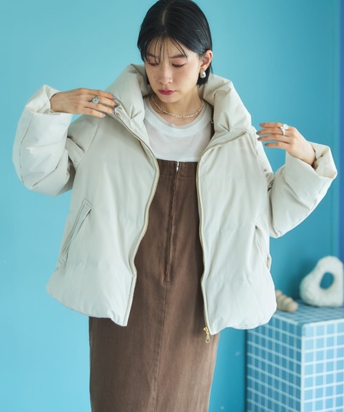 セール】【ZOZO先行販売】シームレスボリュームカラーダウン