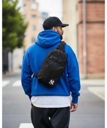 MLB CORDURA ワンポイントロゴボディバッグ1【ヤンキース/ドジャース】