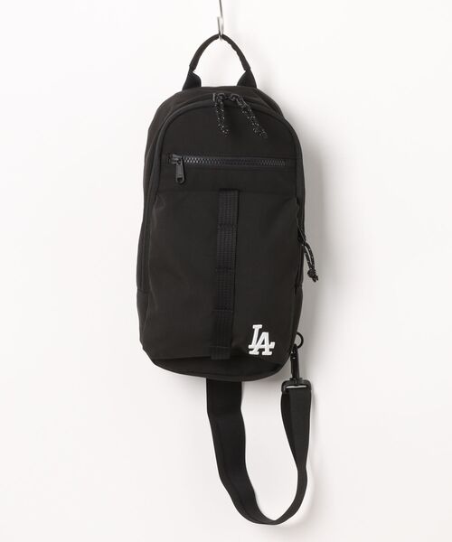 MLB（メジャーリーグベースボール）の「MLB CORDURA ワンポイントロゴボディバッグ1【ヤンキース/ドジャース】（ボディバッグ/ウエストポーチ・レディース・グリーン系その他/ブラック系その他/ブラック/カーキ・FREE）」の10枚目の写真