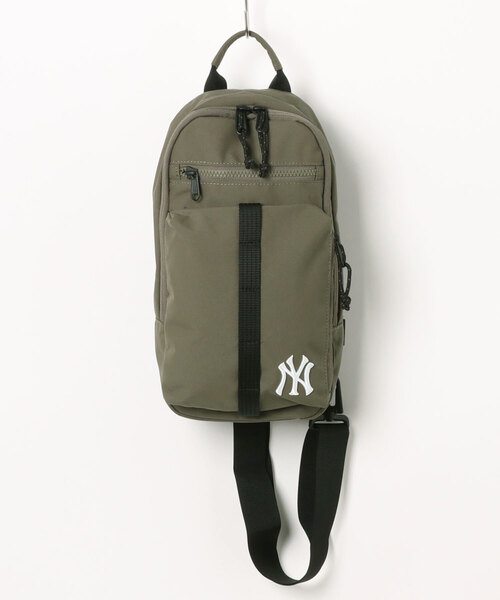MLB（メジャーリーグベースボール）の「MLB CORDURA ワンポイントロゴボディバッグ1【ヤンキース/ドジャース】（ボディバッグ/ウエストポーチ・レディース・グリーン系その他/ブラック系その他/ブラック/カーキ・FREE）」の13枚目の写真