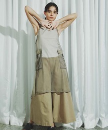 c/est（シーエ）の「c/est/シーエ ELSIE シア―チュニック（チュニック）」