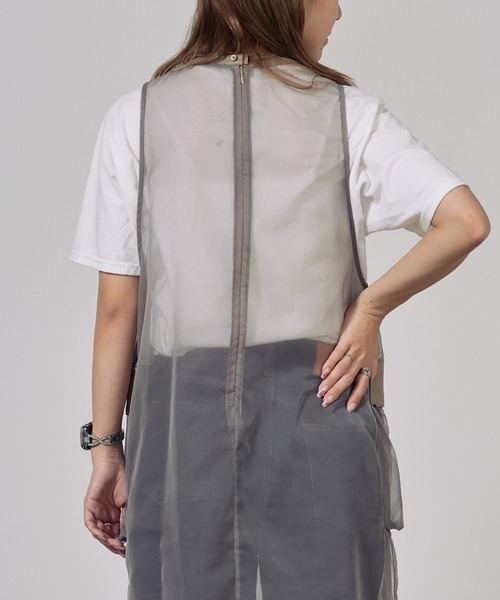 c/est(シーエ)の「c/est/シーエ ELSIE シア―チュニック 秋物 秋服 2026年秋冬(チュニック・レディース・ブラック/ベージュ・FREE)」の10枚目の写真