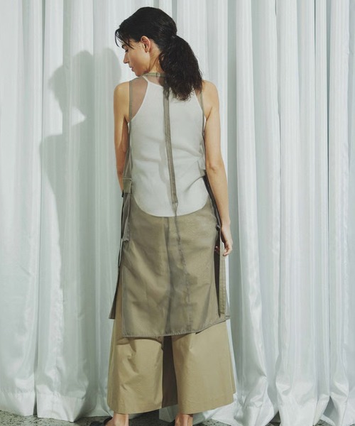 c/est(シーエ)の「c/est/シーエ ELSIE シア―チュニック 秋物 秋服 2026年秋冬(チュニック・レディース・ブラック/ベージュ・FREE)」の22枚目の写真
