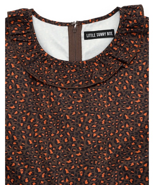 Little sunny bite(リトルサニーバイト)の「/little sunny bite/leopard all in one(つなぎ/オールインワン・レディース・ブラウン/ベージュ/ブルー・MEDIUM/SMALL)」の8枚目の写真