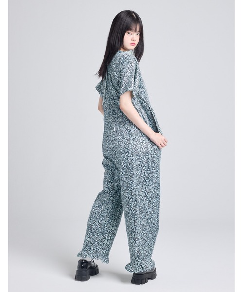 Little sunny bite(リトルサニーバイト)の「/little sunny bite/leopard all in one(つなぎ/オールインワン・レディース・ブラウン/ベージュ/ブルー・MEDIUM/SMALL)」の19枚目の写真