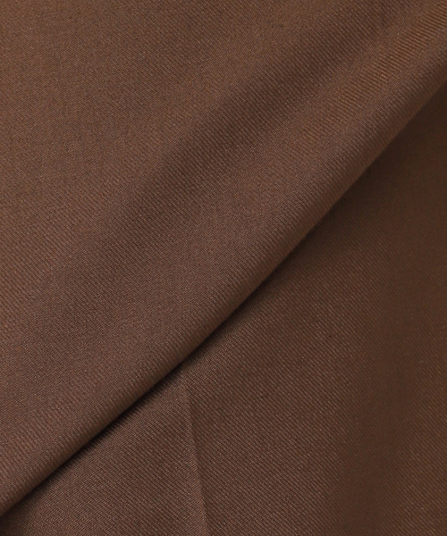 B.C STOCK（ベーセーストック）の「手洗い可 / ナチュラルフレアパンツ（スラックス・レディース・ブラウン/チャコールグレー・SMALL/MEDIUM）」の11枚目の写真