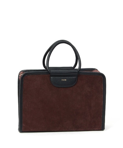 Beau're(ヴュレ)の「【BEAURE/ビュレ】Suede Classic ブリーフ Bag(ハンドバッグ・レディース・ブラウン系その他/カーキ・FREE)」の10枚目の写真
