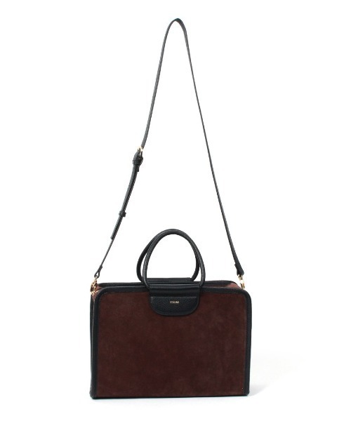 Beau're(ヴュレ)の「【BEAURE/ビュレ】Suede Classic ブリーフ Bag(ハンドバッグ・レディース・ブラウン系その他/カーキ・FREE)」の9枚目の写真