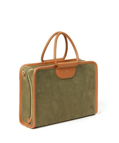 Beau're(ヴュレ)の「【BEAURE/ビュレ】Suede Classic ブリーフ Bag(ハンドバッグ・レディース・ブラウン系その他/カーキ・FREE)」の12枚目の写真