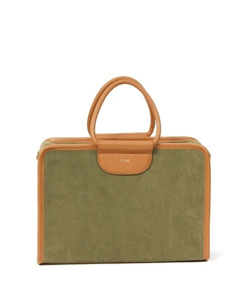 Beau're(ヴュレ)の「【BEAURE/ビュレ】Suede Classic ブリーフ Bag(ハンドバッグ・レディース・ブラウン系その他/カーキ・FREE)」の13枚目の写真