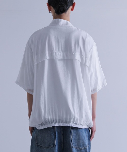 MDR(エムディアール)の「タック切替シアートップス(その他トップス・メンズ・オフホワイト/ブラック・L/M)」の10枚目の写真