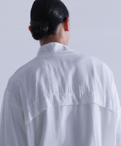 MDR(エムディアール)の「タック切替シアートップス(その他トップス・メンズ・オフホワイト/ブラック・L/M)」の12枚目の写真