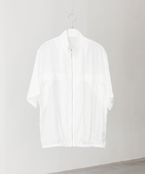 MDR(エムディアール)の「タック切替シアートップス(その他トップス・メンズ・オフホワイト/ブラック・L/M)」の19枚目の写真