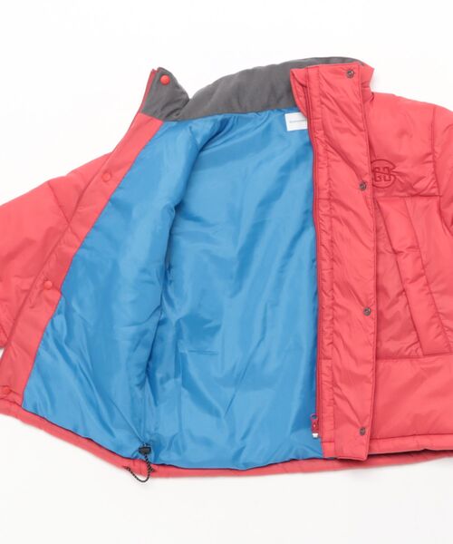 GROOVY COLORS（グルービーカラーズ）の「GRVY Padding Jacket（ダウンジャケット/コート・キッズ・ブラック/レッド・145/135）」の7枚目の写真