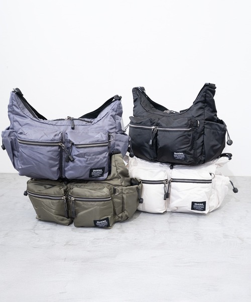 Dickies(ディッキーズ)の「【Dickies】DK PADDED MP SHOULDERBAG/ ディッキーズ マルチポケット シャイニー ショルダーバッグ(ショルダーバッグ・メンズ・ブラック/アイボリー/カーキ/チャコールグレー・FREE)」の12枚目の写真